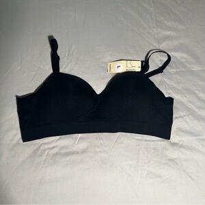 Truekind Supportive Comfort Wireless Shaping Bra Black Size L
